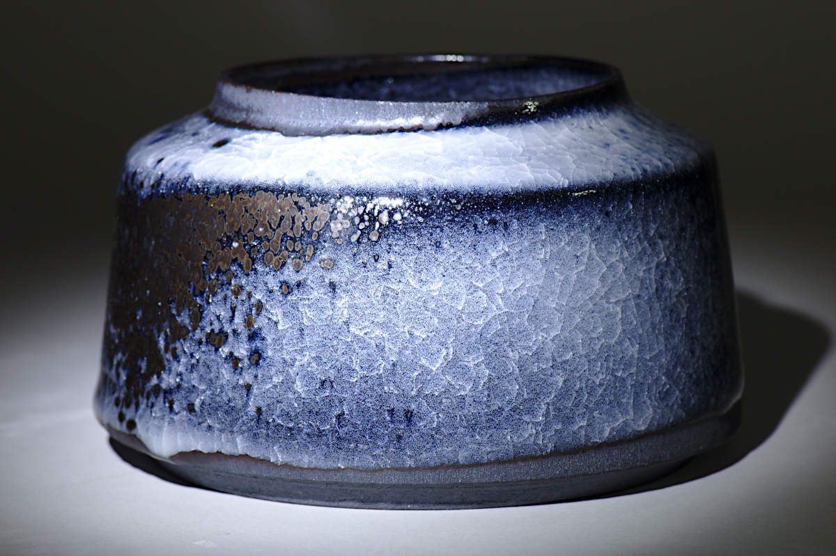 Lidded Container Black Ice