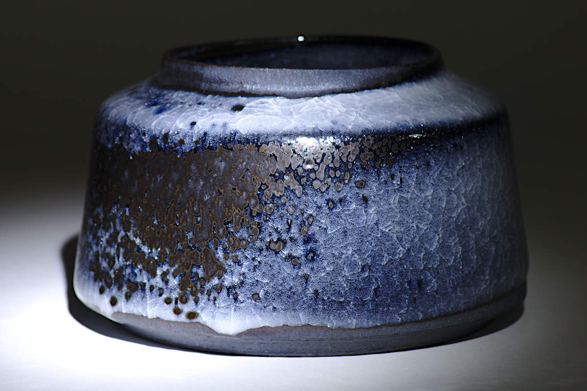 Lidded Container Black Ice