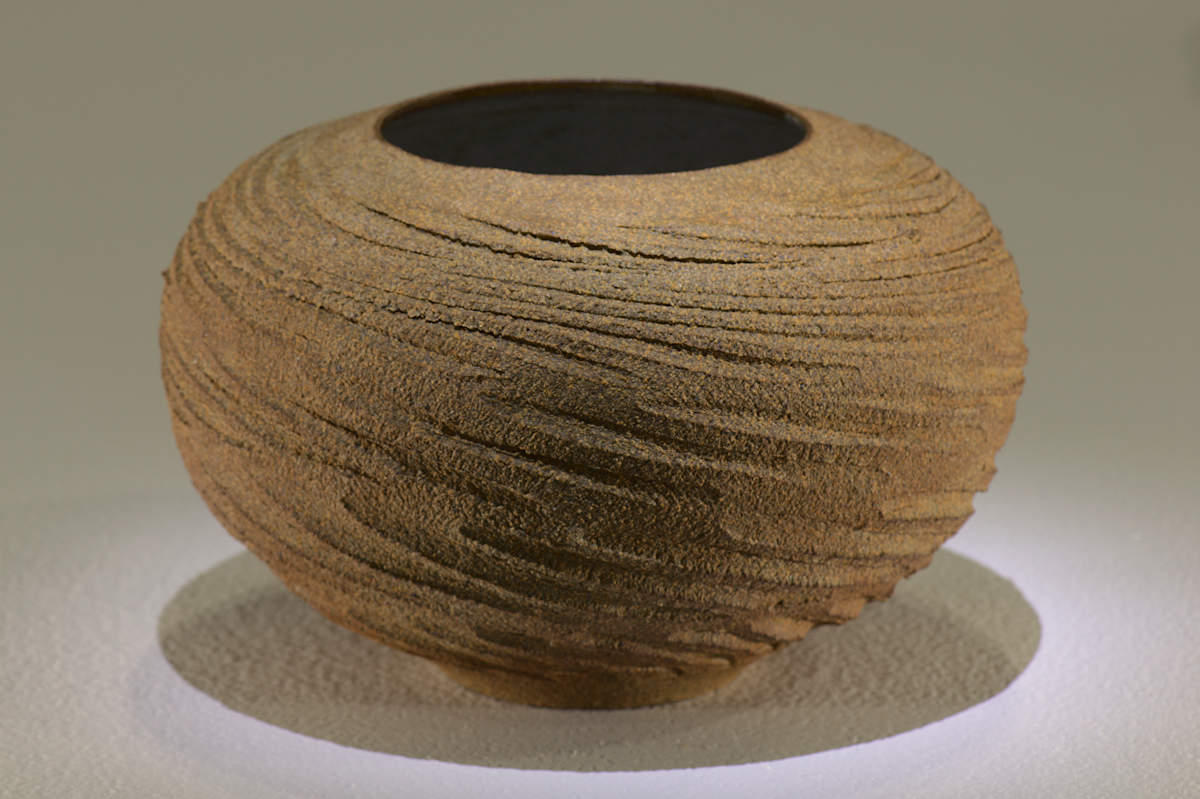 Textured Spherical Vase 3