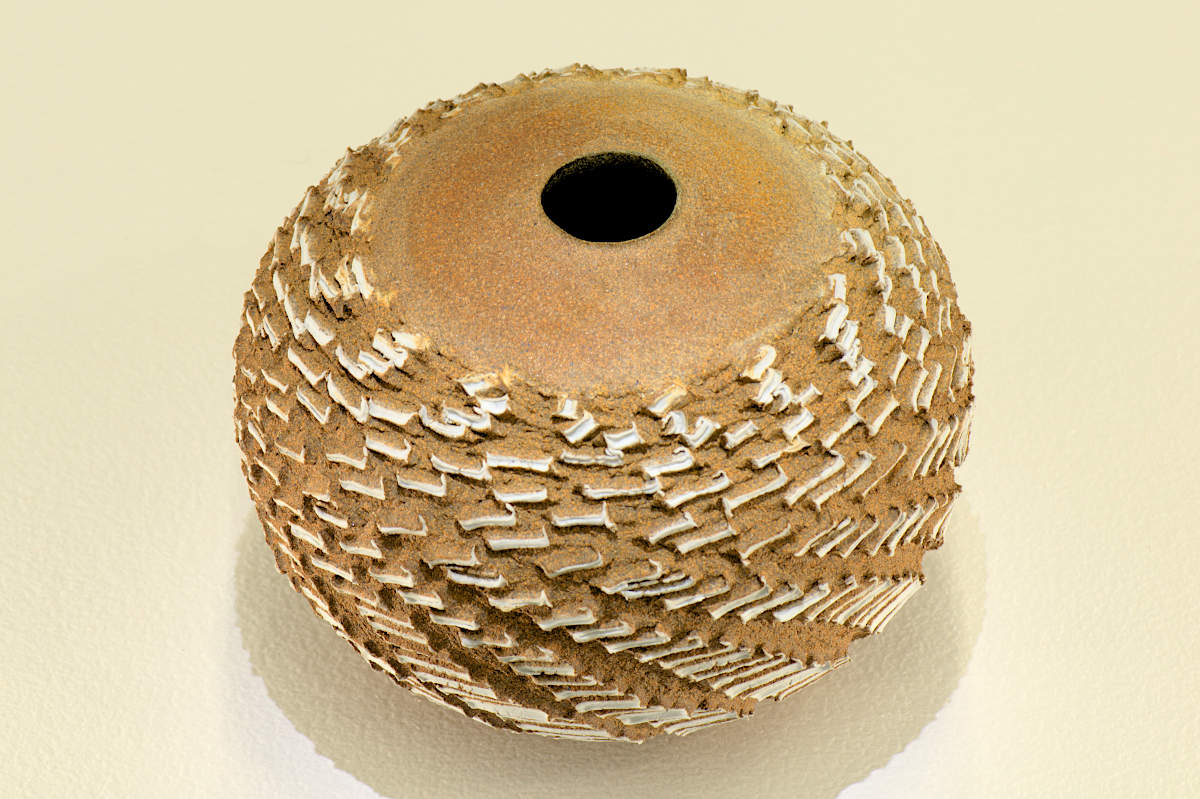 Textured Spherical Vase 3