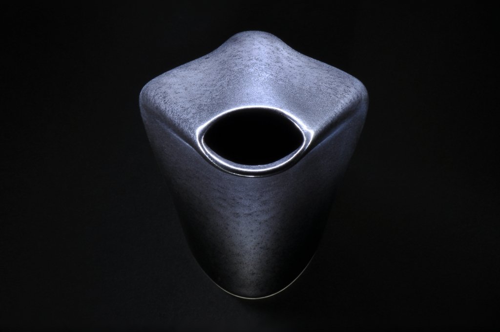 Tenmoku Sake Flask