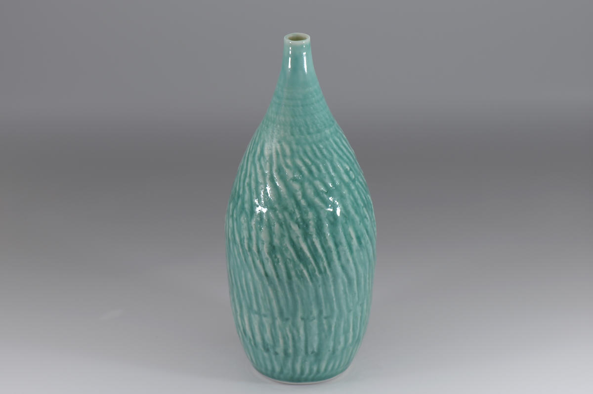 Chattered Teal Bottle