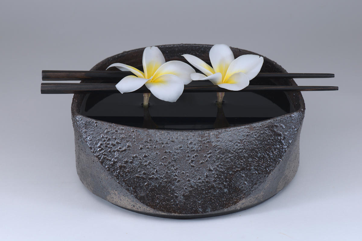 Moribana Vase Crescent Moon