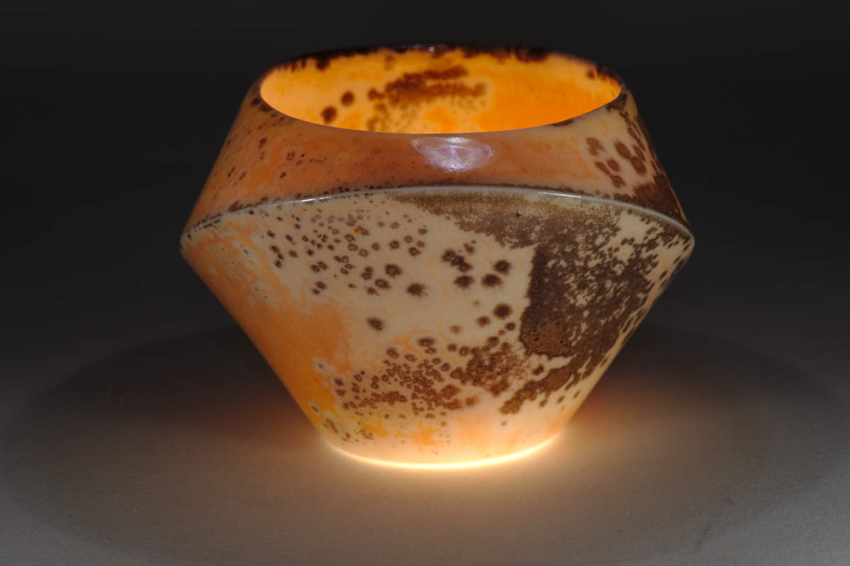 Orbit Cup Shino Glaze