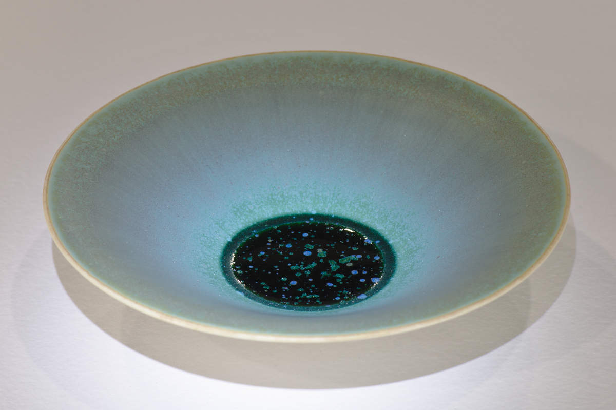 Porcelain Bowl Matt Crystalline Glaze