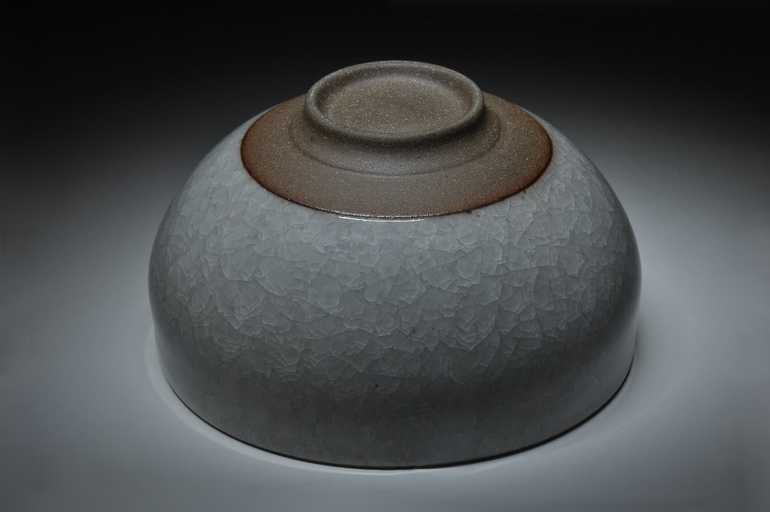 Ice Crackle Glazed Bowl