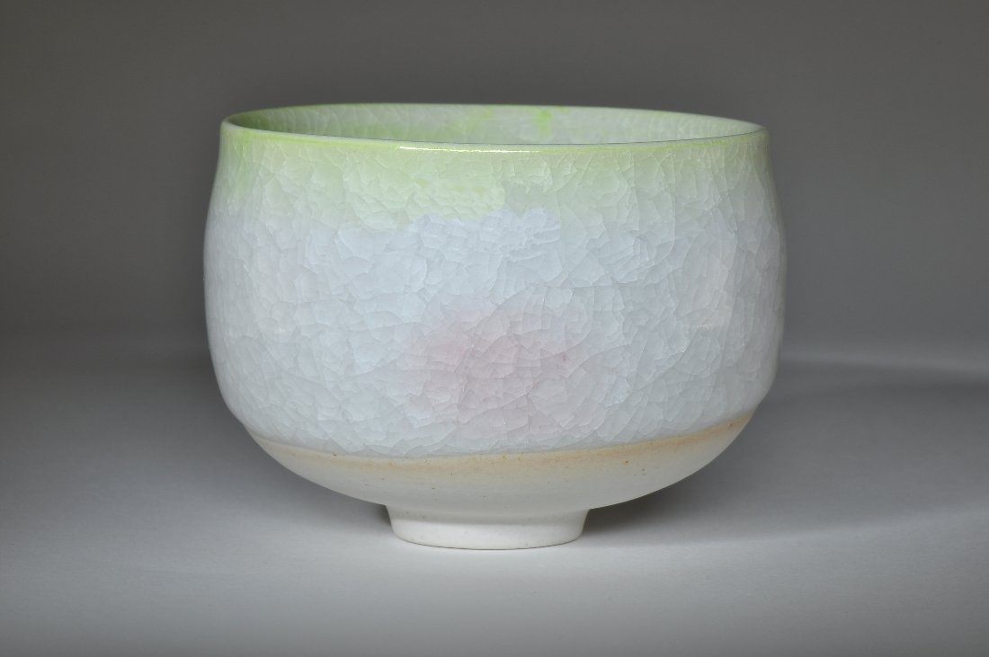 Ice Crackle Glazed Bowl