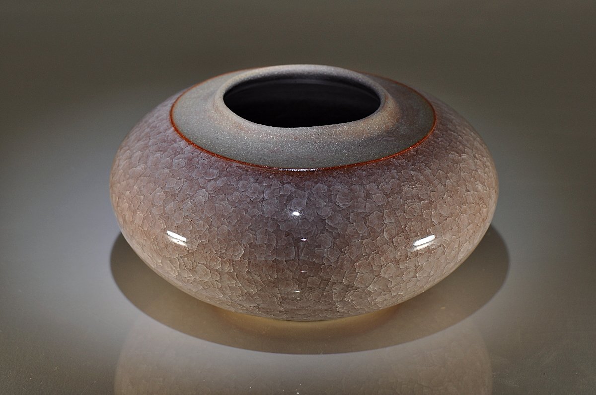 Ice Crackle Vase 2