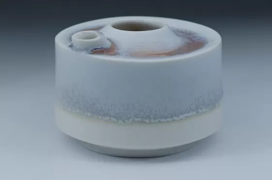 Flask Violet Orange